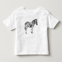 Standing Zebra