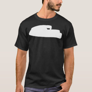 Standup Jet Ski Retro JS 550 Silhouette _1  T-Shirt