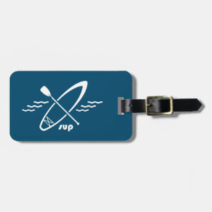 Standup Paddleboarding Luggage Tag