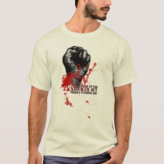 standupandknockemout T-Shirt (Front)