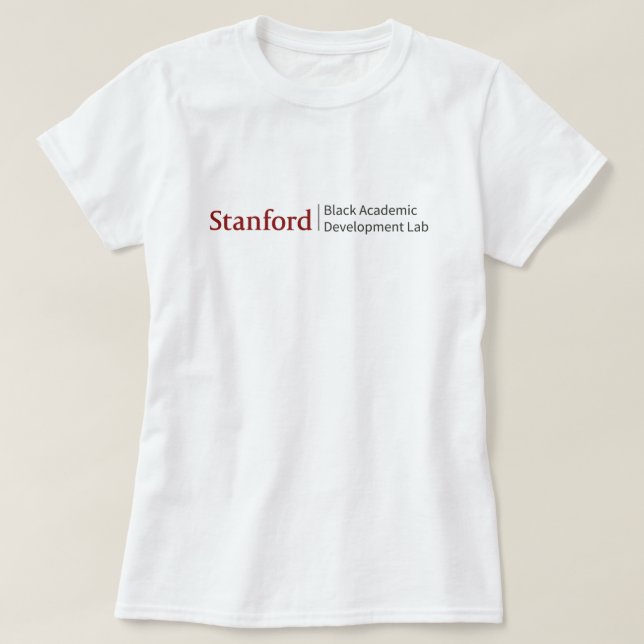 Stanford BAD Lab - Primary Mark T-Shirt (Design Front)