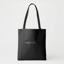 Stanford BAD Lab - White Marking on Black Tote