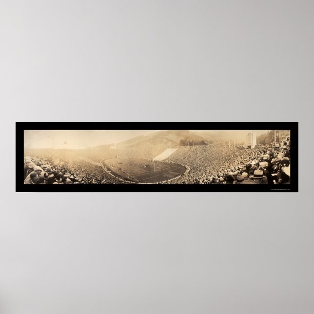 Stanford Cal Football Photo 1926 Poster (Front)