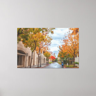 Stanford Campus Fall Canvas Print