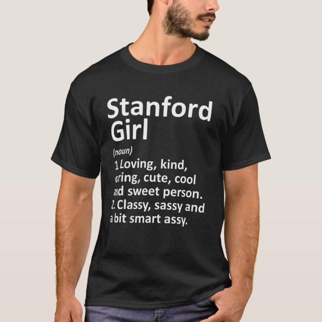 STANFORD GIRL KY KENTUCKY Funny City Home Roots Gi T-Shirt (Front)