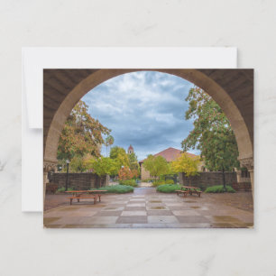Stanford University Campus in Autumn Postcard