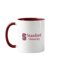 Stanford University with Cardinal Block "S" & Tree