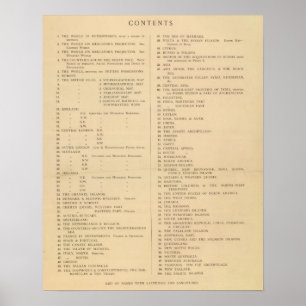 Stanford's London atlas of universal geography Poster