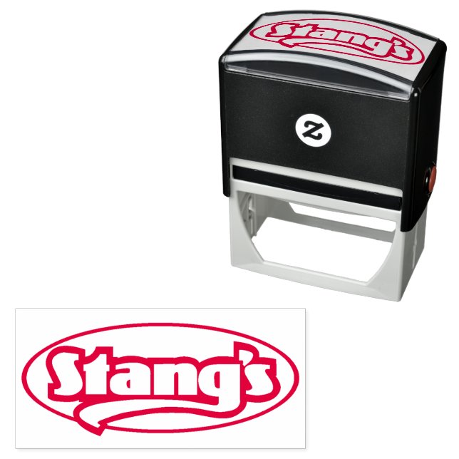 Stang's Hotdogs  Self-inking Stamp (In Situ)