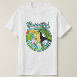 Staniel Cay travel logo T-Shirt