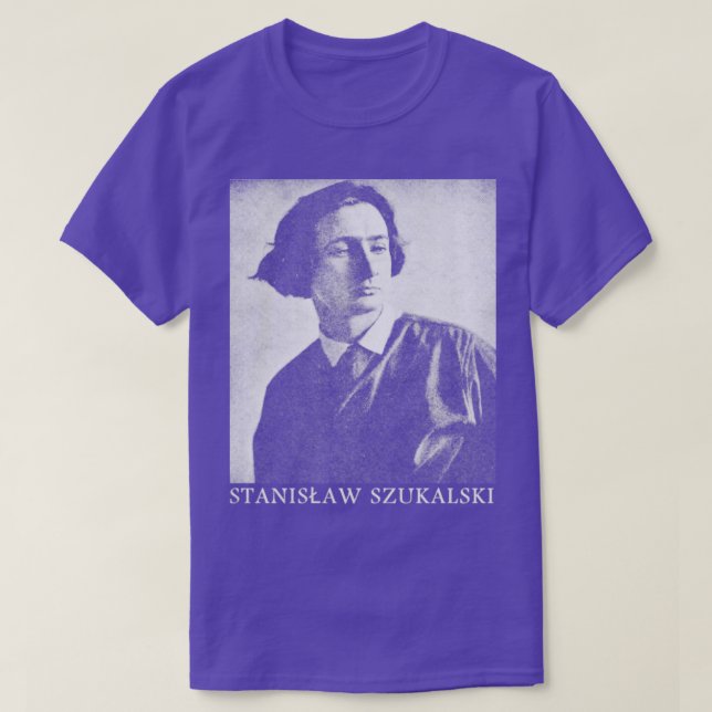 Stanisaw Szukalski Polish Artist Fan Design T-Shirt (Design Front)