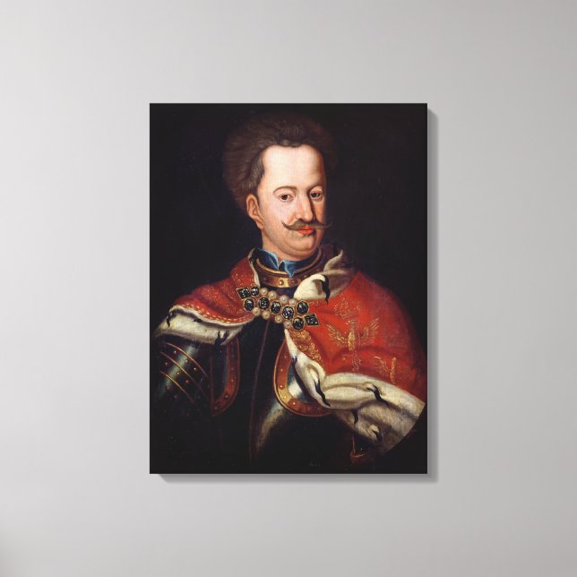 Stanislaw I Leszczynski Canvas Print (Front)
