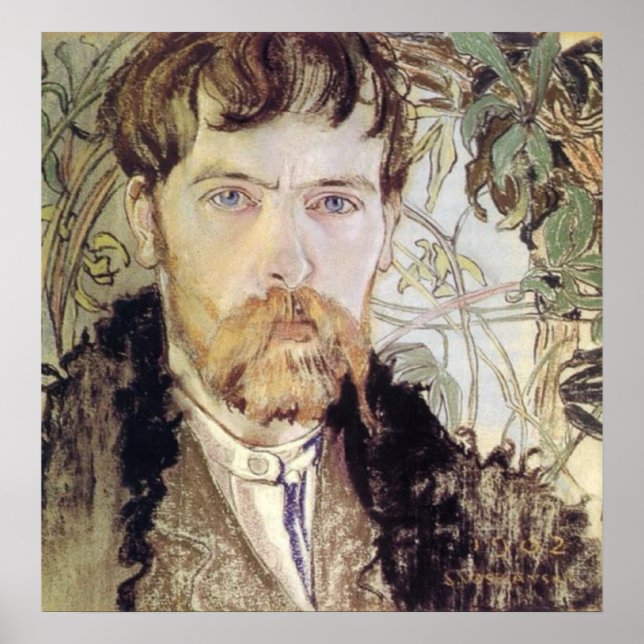 Stanislaw Wyspianski Self Portrait, 1902 Poster (Front)