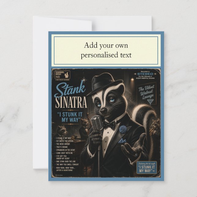 Stank Sinatra Album: a Parody (Front)
