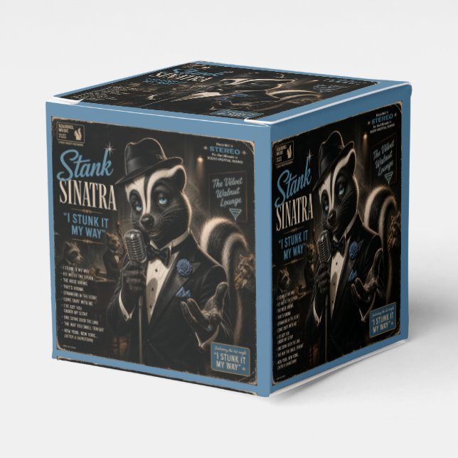 Stank Sinatra Album: a Parody Favour Box (Front Side)
