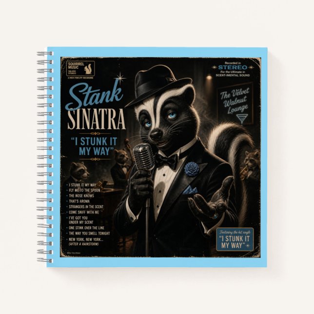Stank Sinatra Album: a Parody Notebook (Front)