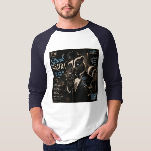 Stank Sinatra Album: a Parody T-Shirt (Front)