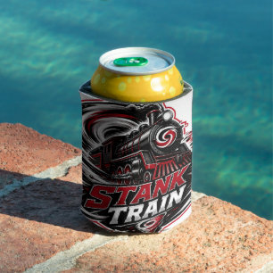 Stank Train Carolina Hockey Can Cooler