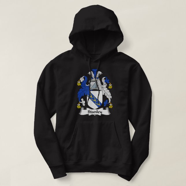 Stanley Coat of Arms  Family Crest  Hoodie (Design Front)