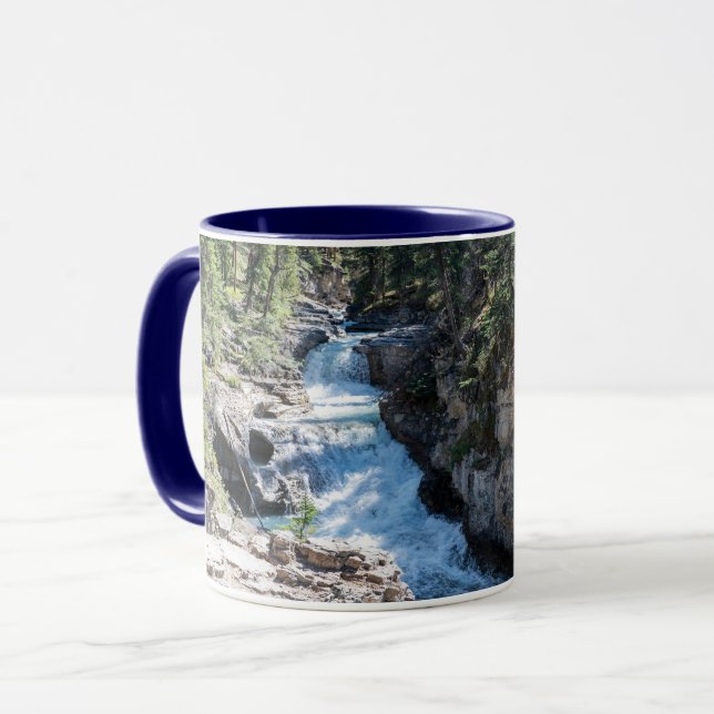 Stanley Falls, Canadian Natural Beauty, Waterfall Mug (Front Left)