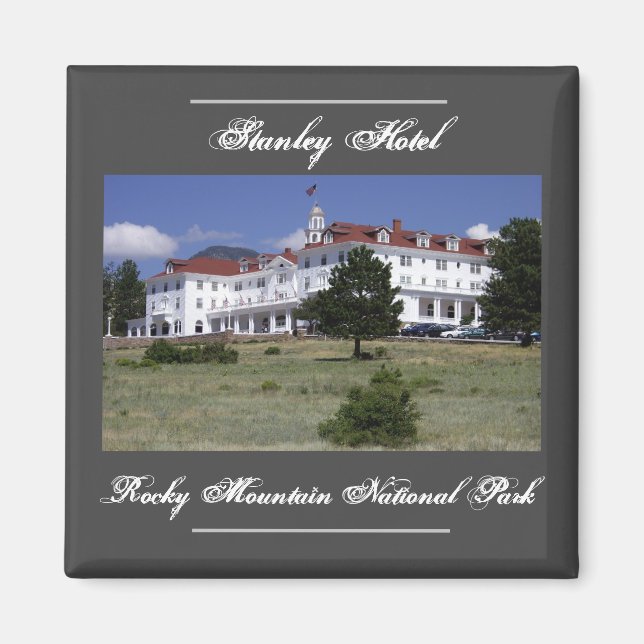 Stanley Hotel Estes Park Colorado Magnet (Front)