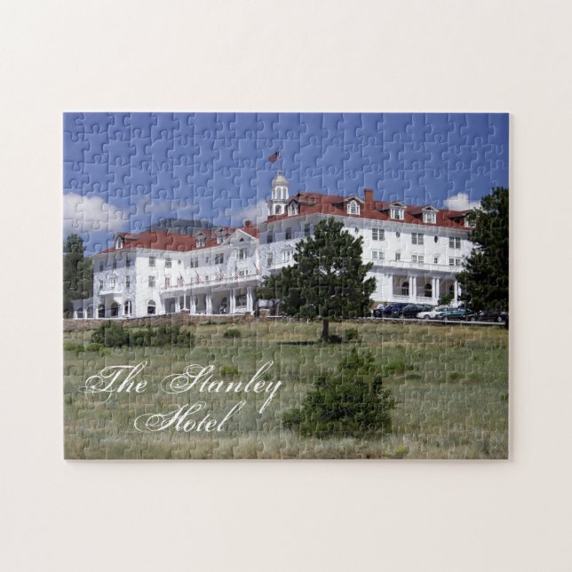 Stanley Hotel in Estes Park Colorado Jigsaw Puzzle (Horizontal)