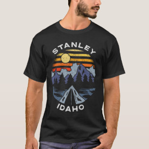 Stanley Idaho Mountains Vacation Camping Souvenir T-Shirt