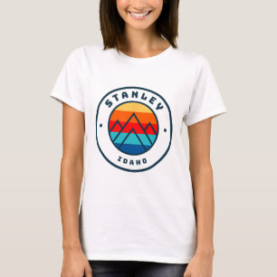 Stanley Idaho Skiing Snowboarding Family Ski Trip T-Shirt