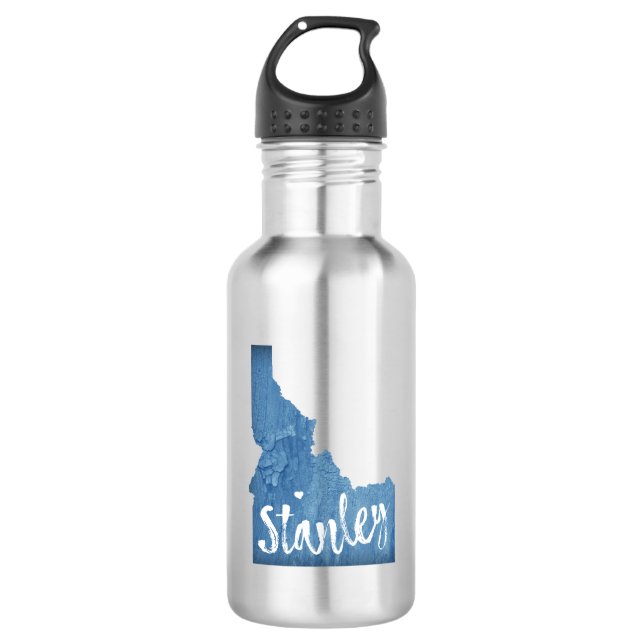 Stanley Idaho Wood Grain 532 Ml Water Bottle (Front)