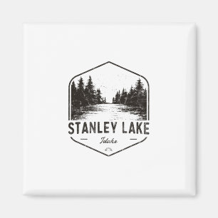 Stanley Lake Idaho Outdoors Vintage 2 Magnet