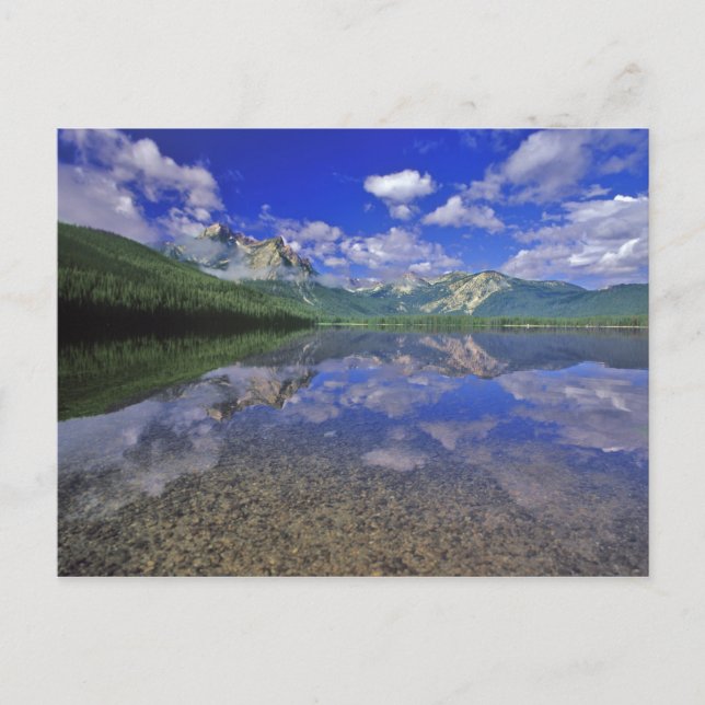 Stanley Lake in the Sawtooth Mountains of Idaho Postcard (Front)
