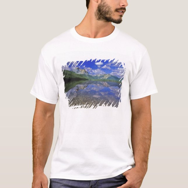 Stanley Lake in the Sawtooth Mountains of Idaho T-Shirt (Front)