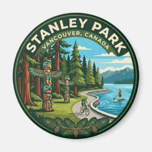 Stanley Park Canada Magnet