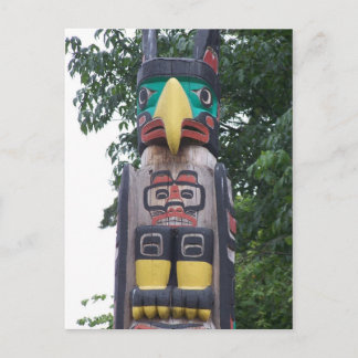 Stanley Park Totem Postcard