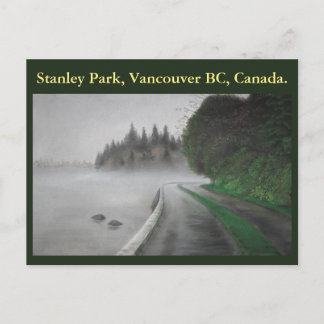 Stanley Park, Vancouver BC. Postcard