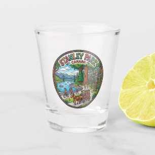 Stanley Park, Vancouver Canada Shot Glass