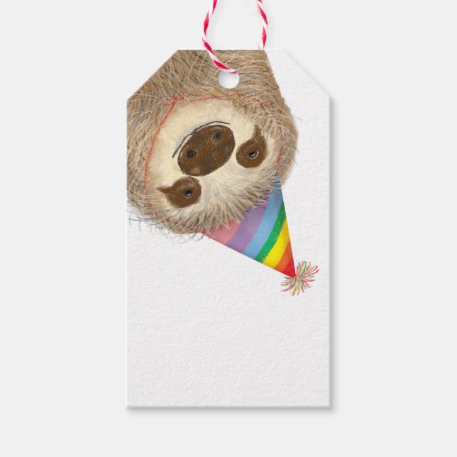Stanley sloth gift tags (Front)