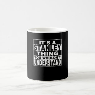STANLEY Surname Personalised Gift Coffee Mug