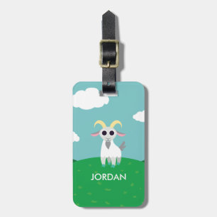 Stanley the Goat Luggage Tag