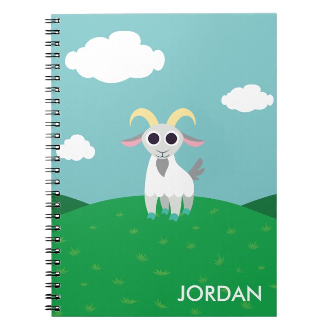 Stanley the Goat Notebook (Front)