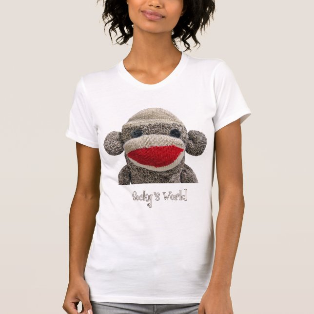 Stanley The Sock Monkey T-shirt (Front)