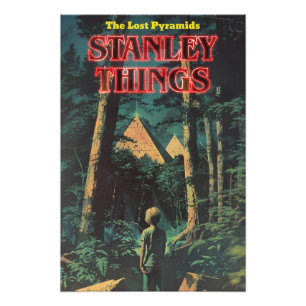 Stanley Things   Lost Pyramids   Retro VHS Cover Photo Print