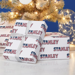 Stanley Vorname Name USA US Geschenkpapier Papier Wrapping Paper