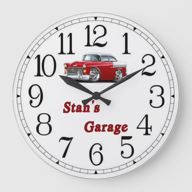 Stan's Garage Large Clock (Front)