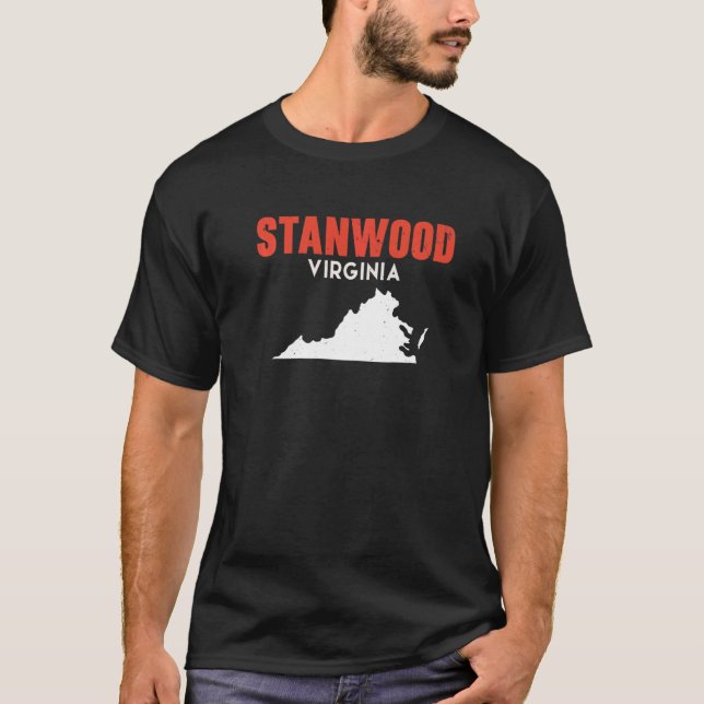 Stanwood Washington USA State America Travel Washi T-Shirt (Front)