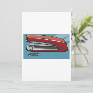 Stapler Invitation