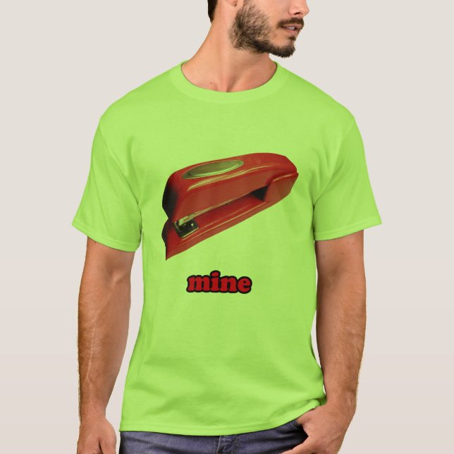 Stapler Mine Basic T-shirt (Front)
