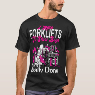 Stapler RacingTeam specialist warehouse forklift l T-Shirt