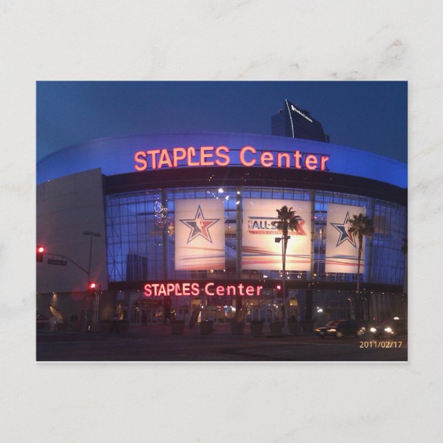 staples centre postcard (Front)