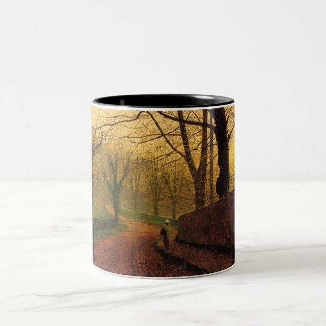 Stapleton Park Near Pontefract Two-Tone Coffee Mug (Center)